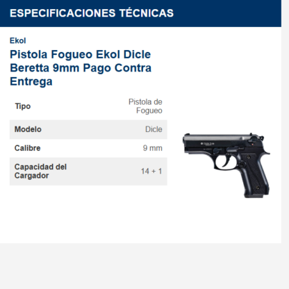 pistola-fogueo-ekol-dicle-beretta-9mm-pago-contra-entrega