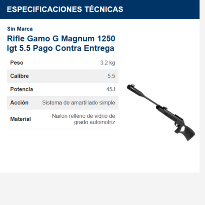 rifle-gamo-g-magnum-1250-igt-55-pago-contra-entrega