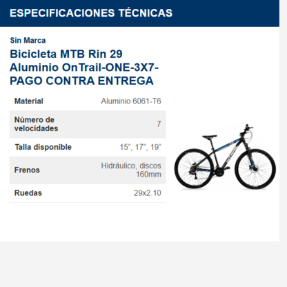 bicicleta-mtb-rin-29-aluminio-ontrail-one-3x7-pago-contra-entrega