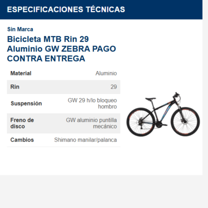 bicicleta-mtb-rin-29-aluminio-gw-zebra-pago-contra-entrega