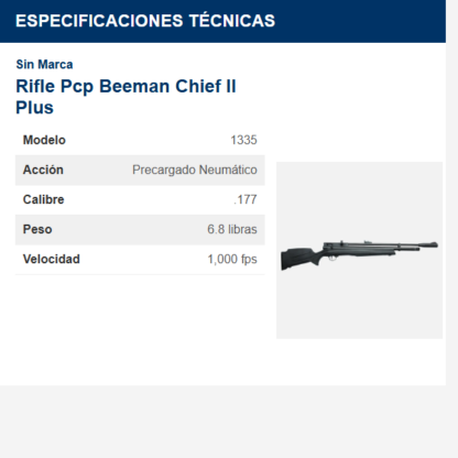 rifle-pcp-beeman-chief-il-plus