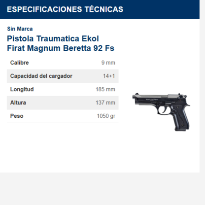 pistola-traumatica-ekol-firat-magnum-beretta-92-fs