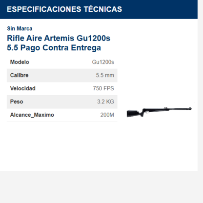 rifle-aire-artemis-gu1200s-55-pago-contra-entrega