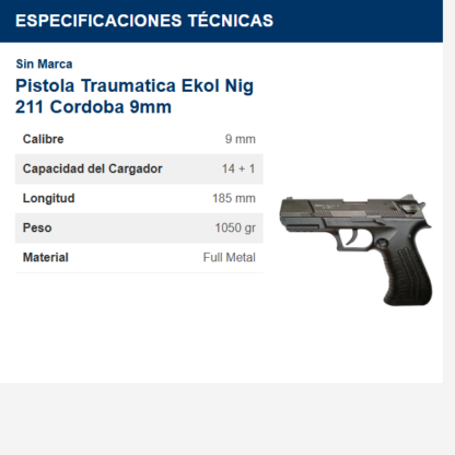 pistola-traumatica-ekol-nig-211-cordoba-9mm