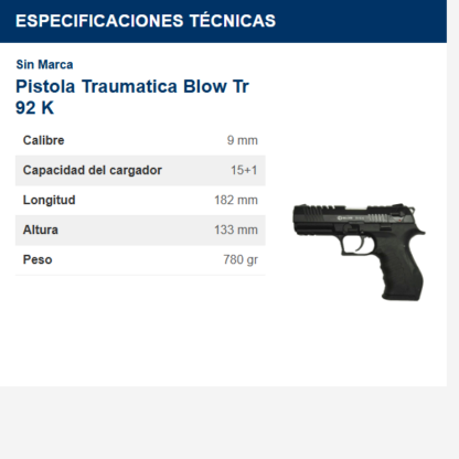 pistola-traumatica-blow-tr-92-k