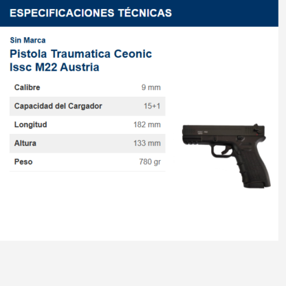 pistola-traumatica-ceonic-issc-m22-austria