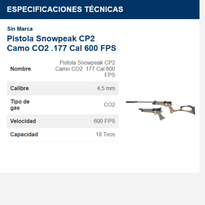 pistola-snowpeak-cp2-camo-co2-177-cal-600-fps