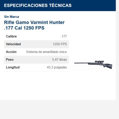 rifle-gamo-varmint-hunter-177-cal-1250-fps