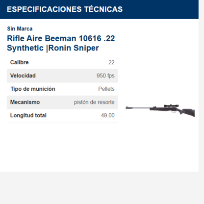 rifle-aire-beeman-10616-22--synthetic-ronin-sniper
