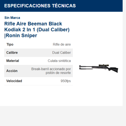 rifle-aire-beeman-black-kodiak-2-in-1-dual-caliber-ronin-sniper