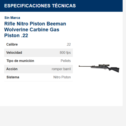 rifle-nitro-piston-beeman-wolverine-carbine-gas-piston-22