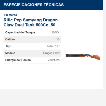rifle-pcp-samyang-dragon-claw-dual-tank-500cc-50