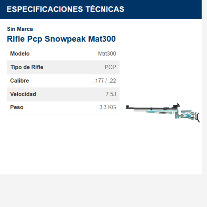 rifle-pcp-snowpeak-mat300