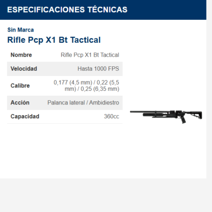 rifle-pcp-x1-bt-tactical