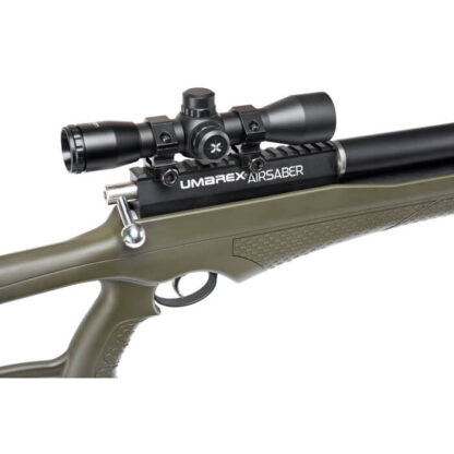 rifle pcp umarex airsaber pcp w-axeon 4x32 -6