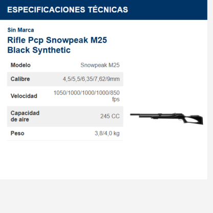 rifle-pcp-snowpeak-m25-black-synthetic