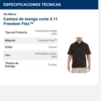 camisa-de-manga-corta-511-freedom-flex