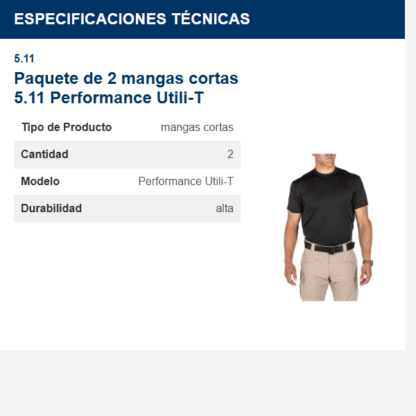 paquete-de-2-mangas-cortas-511-performance-utili-t