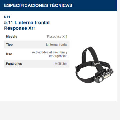 511-linterna-frontal-response-xr1