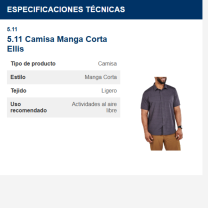 511-camisa-manga-corta-ellis