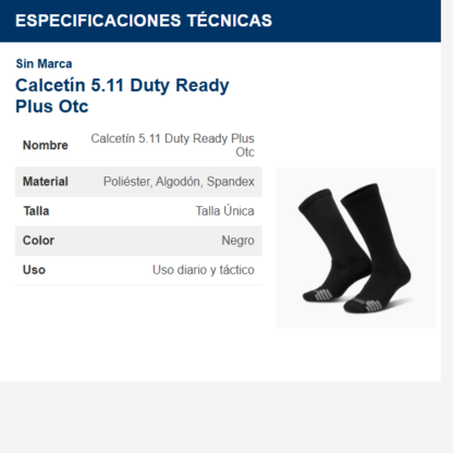 calcetín-511-duty-ready-plus-otc