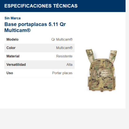 base-portaplacas-511-qr-multicam