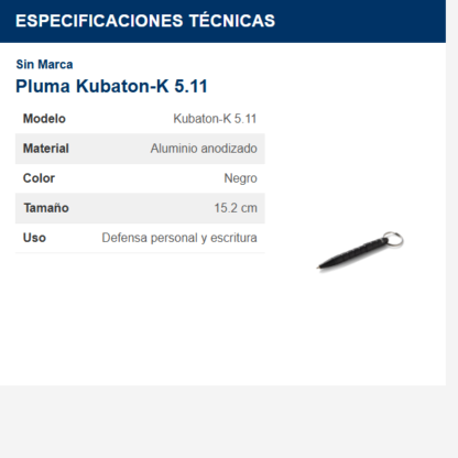 pluma-kubaton-k-511
