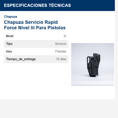 chapuza-----servicio-rapid-force-nivel-iii-para-pistolas