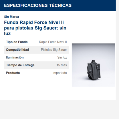 funda-rapid-force-nivel-ii-para-pistolas-sig-sauer-sin-luz