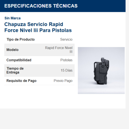 chapuza-----servicio-rapid-force-nivel-iii-para-pistolas
