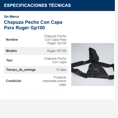 chapuza-----pecho-con-capa-para-ruger-gp100