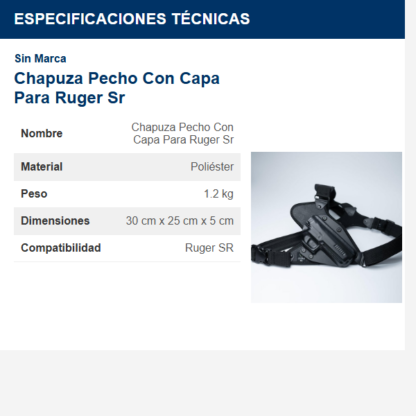 chapuza-----pecho-con-capa-para-ruger-sr