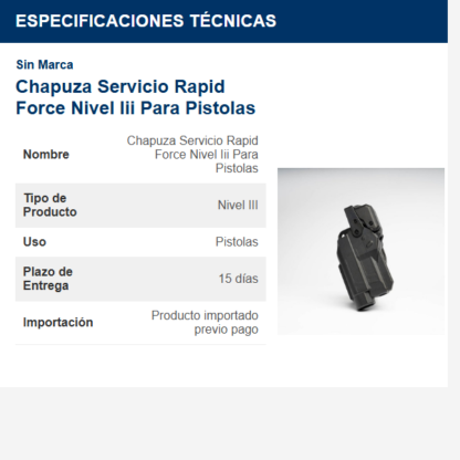 chapuza-----servicio-rapid-force-nivel-iii-para-pistolas