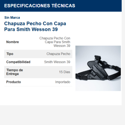 chapuza-----pecho-con-capa-para-smith-wesson-39