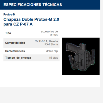 chapuza--doble-protos-m-20-para-cz-p-07-a