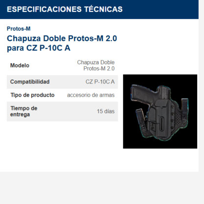 chapuza--doble-protos-m-20-para-cz-p-10c-a