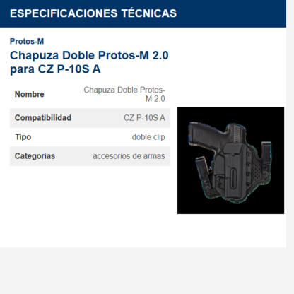 chapuza--doble-protos-m-20-para-cz-p-10s-a