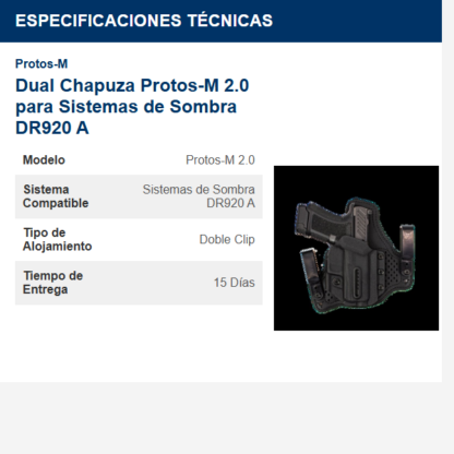 dual-chapuza--protos-m-20-para-sistemas-de-sombra-dr920-a