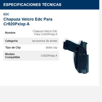 chapuza-----velcro-edc-para-cr920pxlxp-a