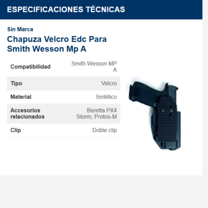 chapuza-----velcro-edc-para-smith-wesson-mp-a