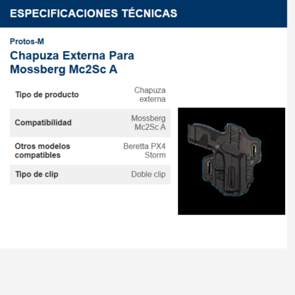 chapuza-externa---para-mossberg-mc2sc-a