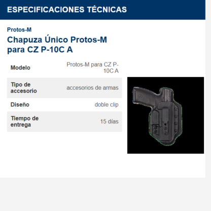 chapuza--único-protos-m-para-cz-p-10c-a