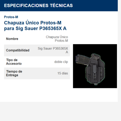 chapuza--único-protos-m-para-sig-sauer-p365365x-a