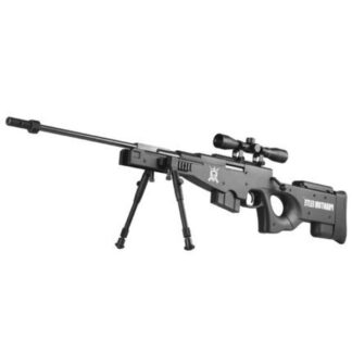 Rifle Pcp Full Airguns L115-B Sniper Negro Sintetico